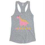 Mamasaurus Dino Womens Sleeveless Shirt