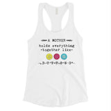Mother Like Buttons Womens Sleeveless Shirt