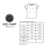 CA Map Gradation California Beach Surf Graphic T-shirt for Women Tee for Surfer