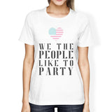 We The People Humorous US Constitution Unique Womens Graphic Tee