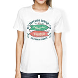 Superior Surfer Los Angeles Longboard Womens White Shirt