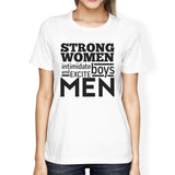 Strong Women Womens Cute Workout Shirts Gym Fitness Gift T-Shirt