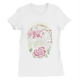Roses Necklace Watch Womens T-Shirt