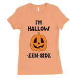 Hollow Inside Pumpkin Womens T-Shirt
