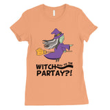 Witch Way To Partay Womens T-Shirt