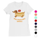 Halloweenie Doggie Womens T-Shirt