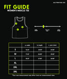 All I Want For Christmas Is Ewe Womens Black Muscle Top