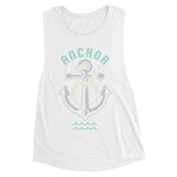 Anchor Hook Womens Muscle Shirt
