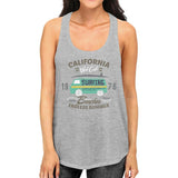 California Beaches Endless Summer Womens Grey Tank Top