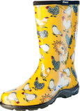 Principle Plastics Inc-Sloggers Womens Waterproof Comfort Boot- Navy Flower 8(Case of 6)