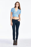 Women's Sweater Knit Cropped Cardigan
