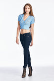 Women's Sweater Knit Cropped Cardigan