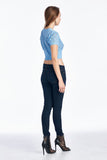 Women's Sweater Knit Cropped Cardigan