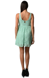 Women's Empire Waist Allover Lace Dress