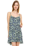 Women's Loose V-Neck Sleeveless Dress