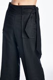 Larry Levine Side Tie Pants