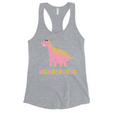 Mamasaurus Dino Womens Sleeveless Shirt