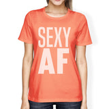 Sexy AF Womens Cute Workout Tops T-Shirt Funny Gym Fitness Gifts