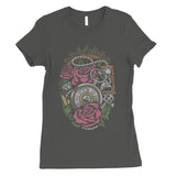 Roses Necklace Watch Womens T-Shirt